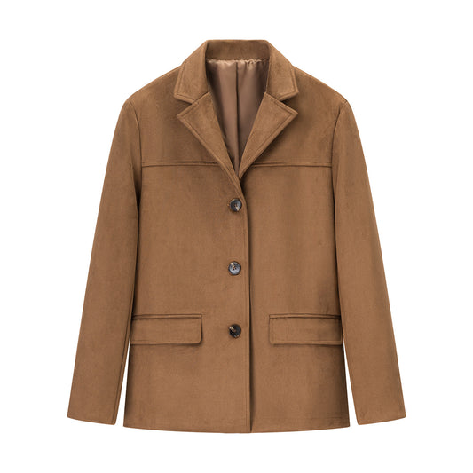 Fern | Casual Jacket Suede Look