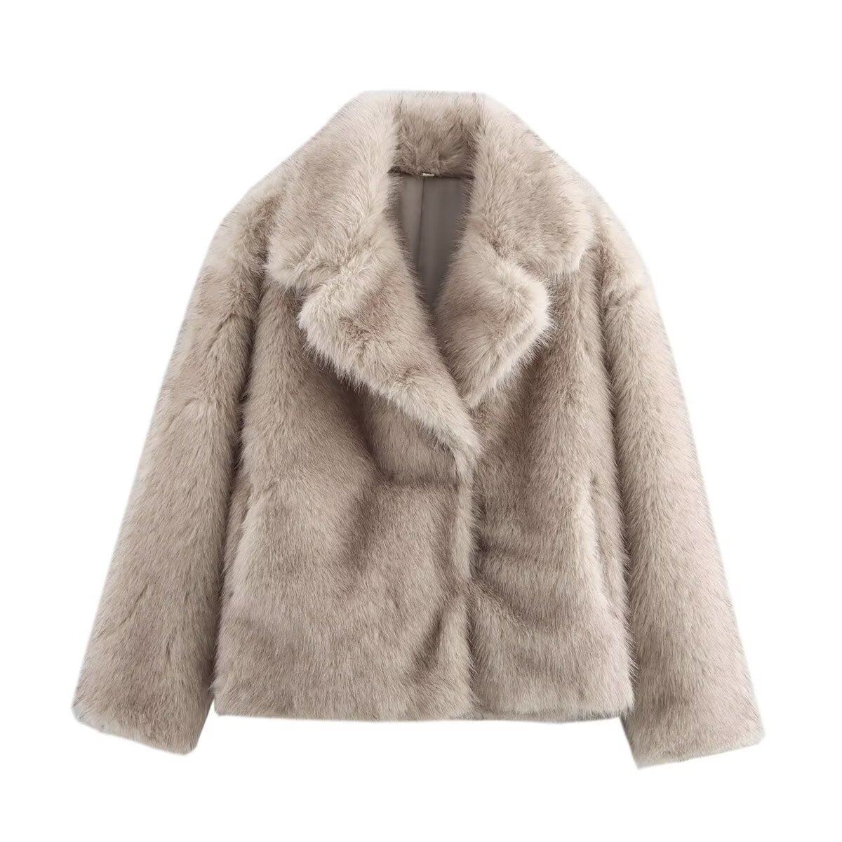 Freya | Winter Faux Fur Coat Fluffy