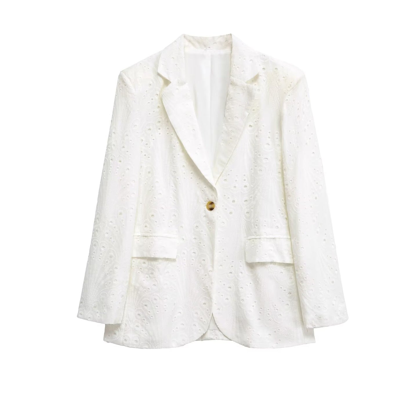 Thea | Elegant White Blazer