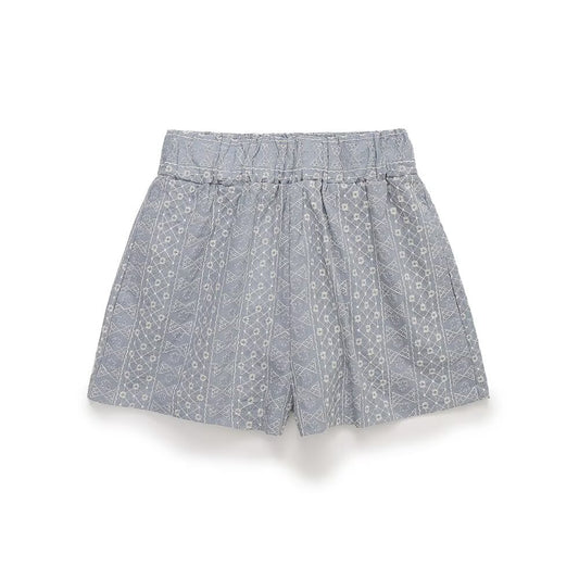 Maren | Pleated Shorts Sage Green High Waisted
