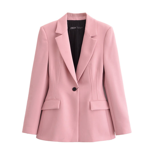 Margot | Oversized Blazer Pink Tailored
