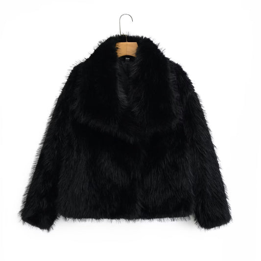 Liv | Winter Fluffy Faux Fur Coat