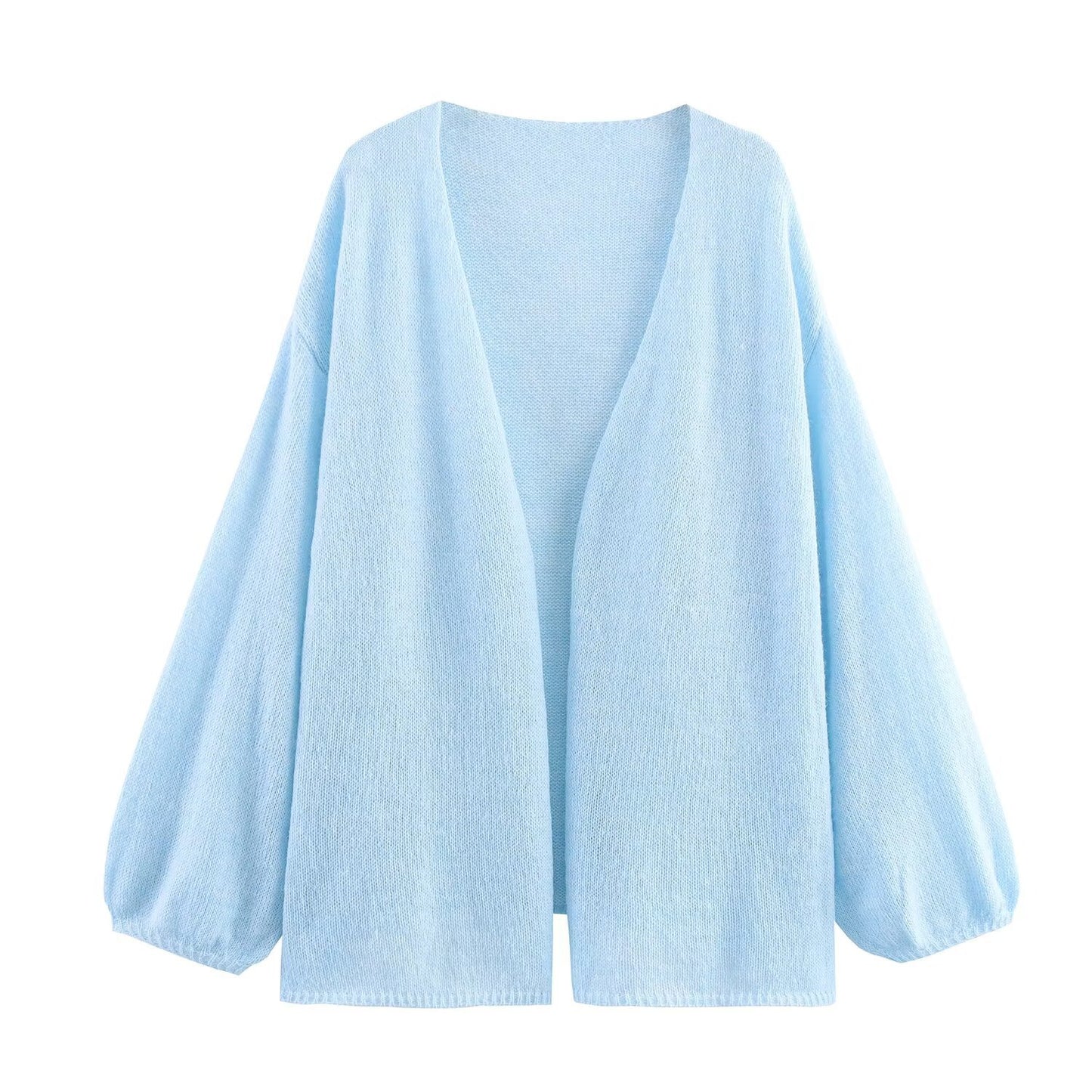 Fleur | Oversized Cardigan Pink Long Sleeve Open Front