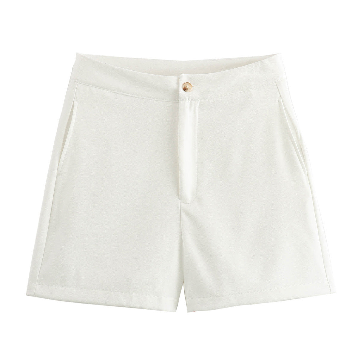 Suki | Summer Tailored Shorts Pink High Waisted