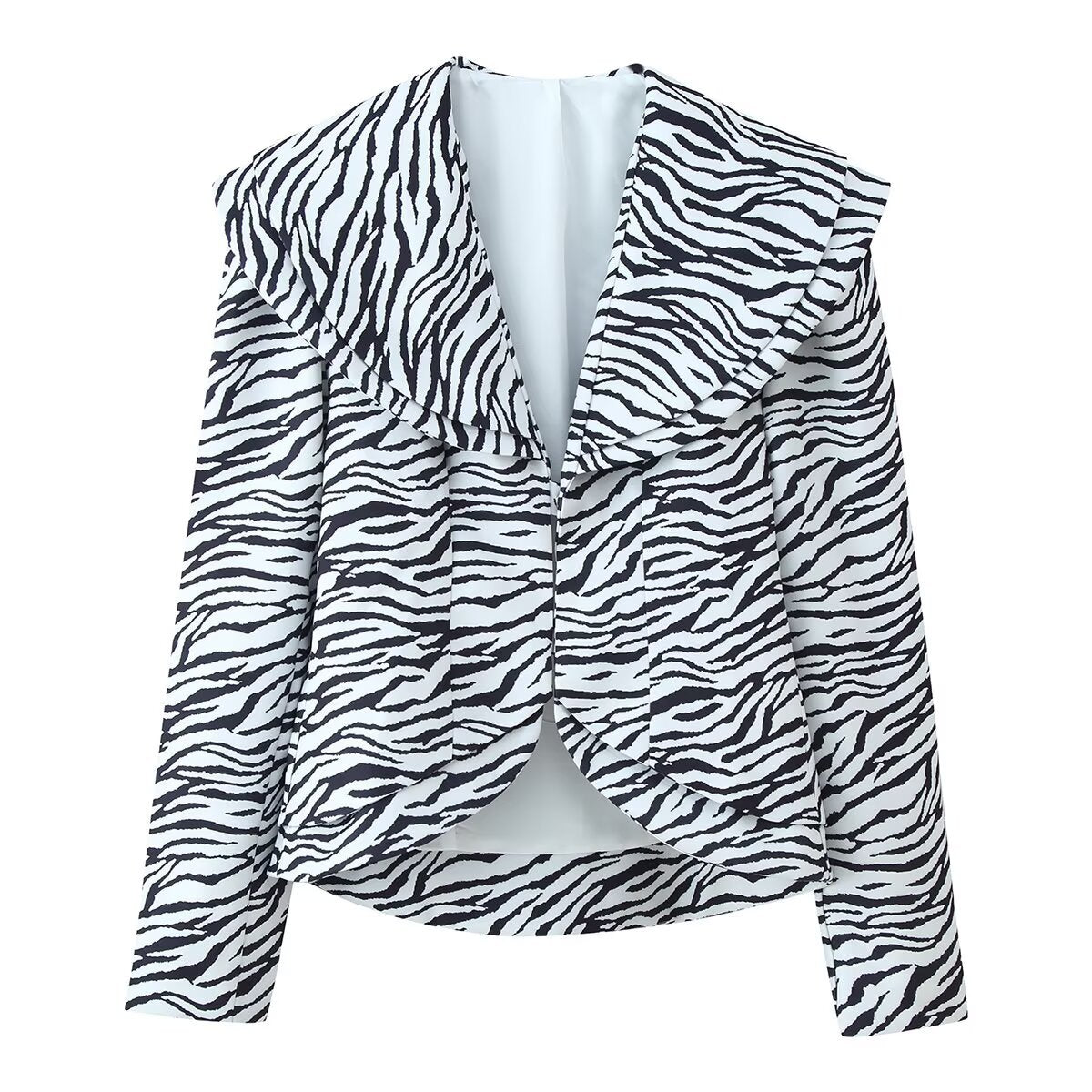 Lola | Zebra Print Blazer Co-ord Set