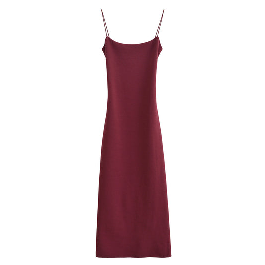 Margot | Elegant Satin Slip Midi Dress
