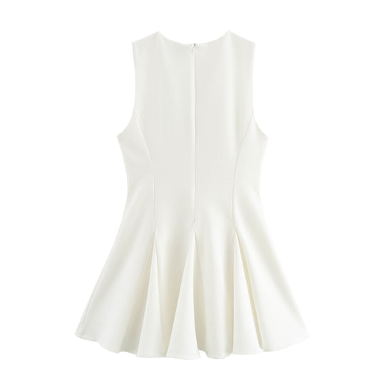 Maeve | Sleeveless A Line Mini Dress
