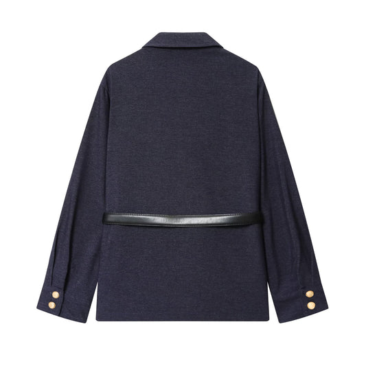 Florence | Navy Co-ord Belted Suit