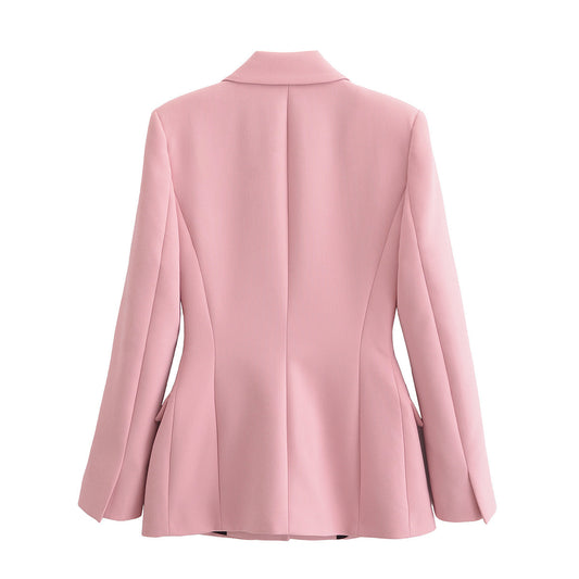 Margot | Oversized Blazer Pink Tailored