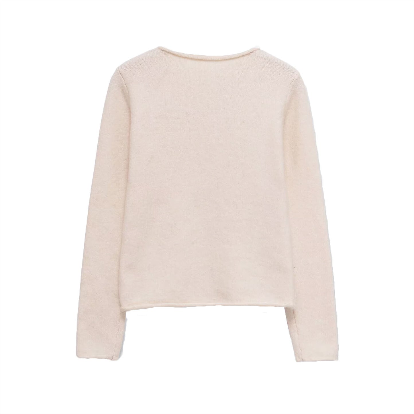 Liv | Cream Blouse Long Sleeve Oversized Cotton Relaxed Fit