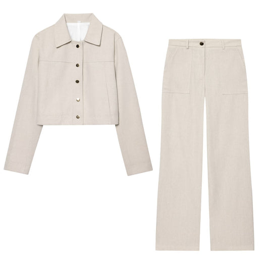 Harper | Jacket & Straight Leg Co-ord