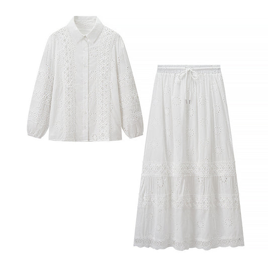 Willow | Blue Tiered Maxi Dress Set