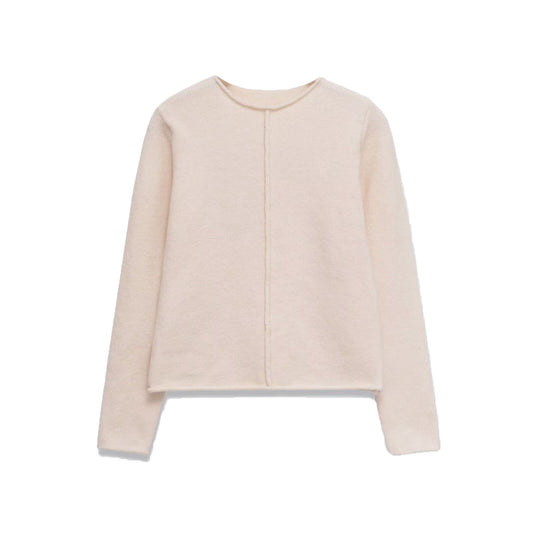 Liv | Cream Blouse Long Sleeve Oversized Cotton Relaxed Fit