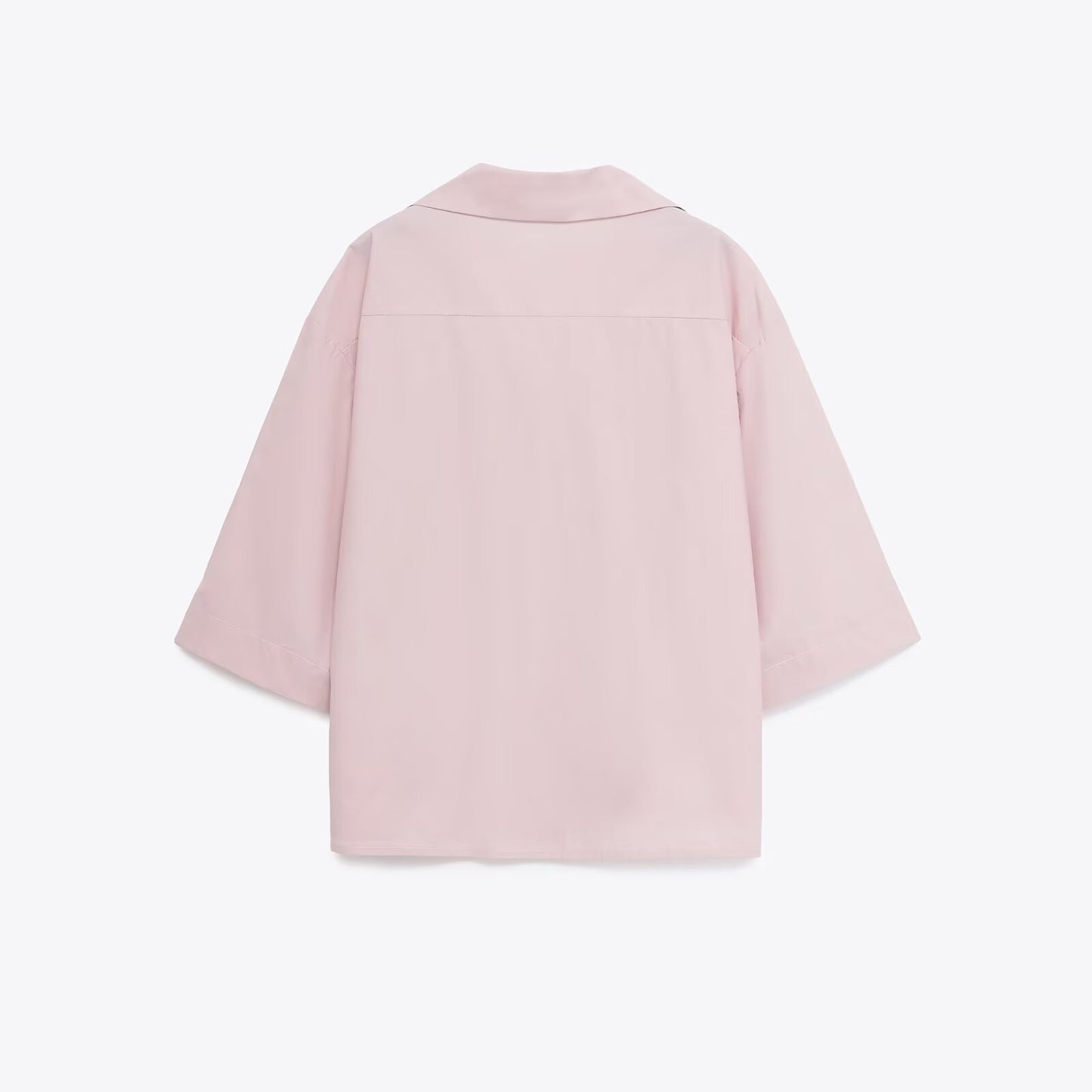 Rosie | Pink Cotton Wide Leg Co-ord Set