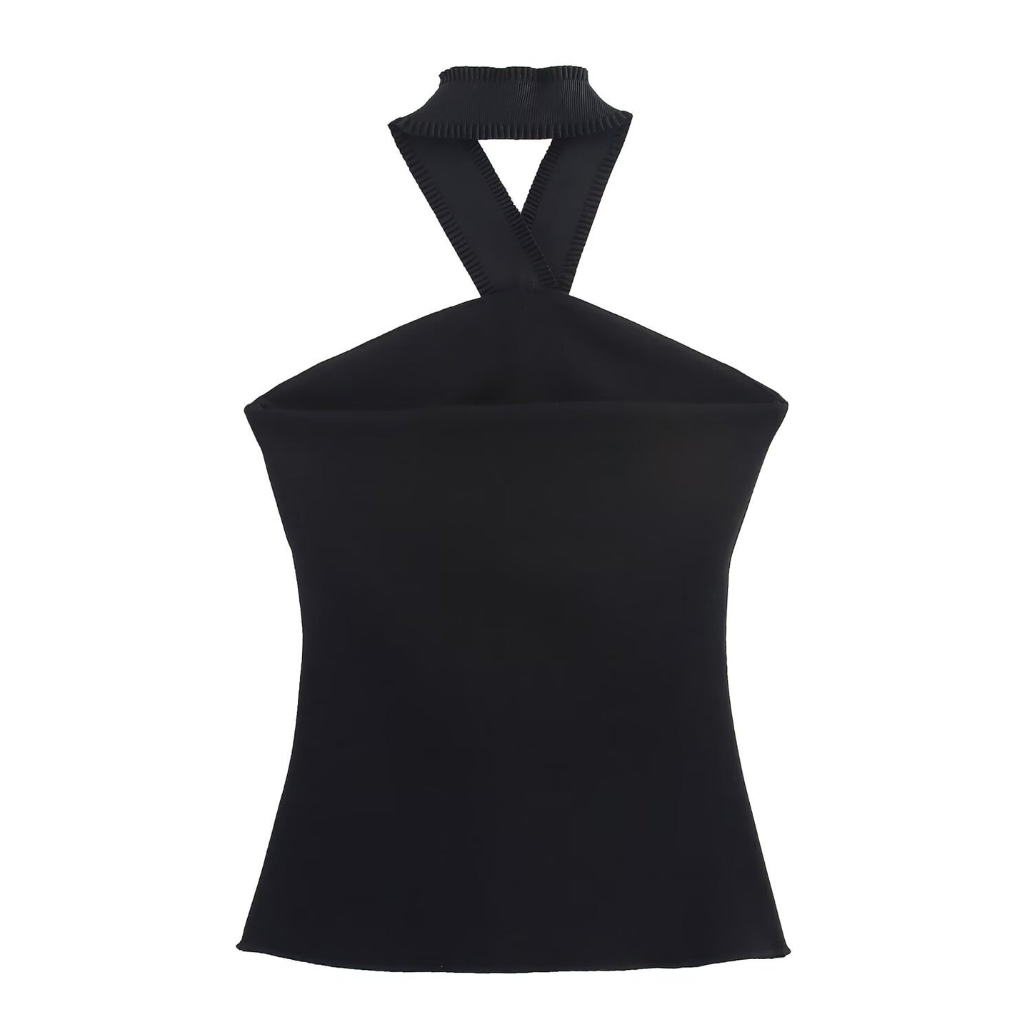 Serena | Black Halter Neck Co-ord Set