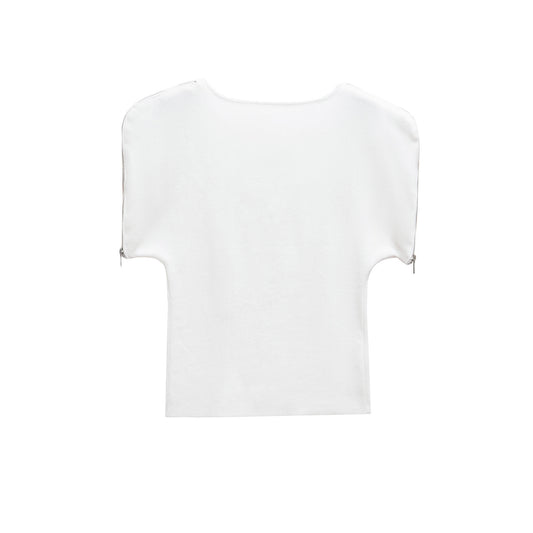 Lyra | Smart Casual Sleeveless Top White