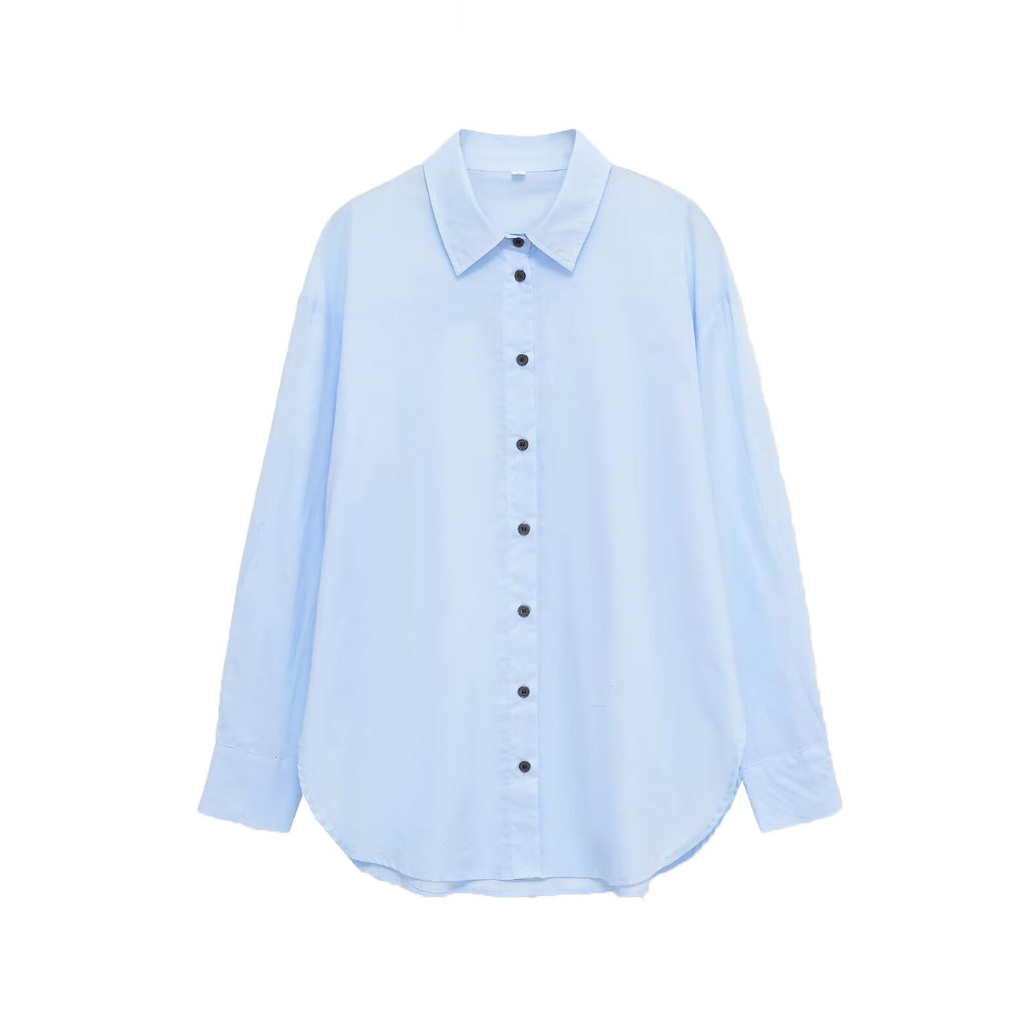 Skye | Casual Oversized Shirt Light Blue