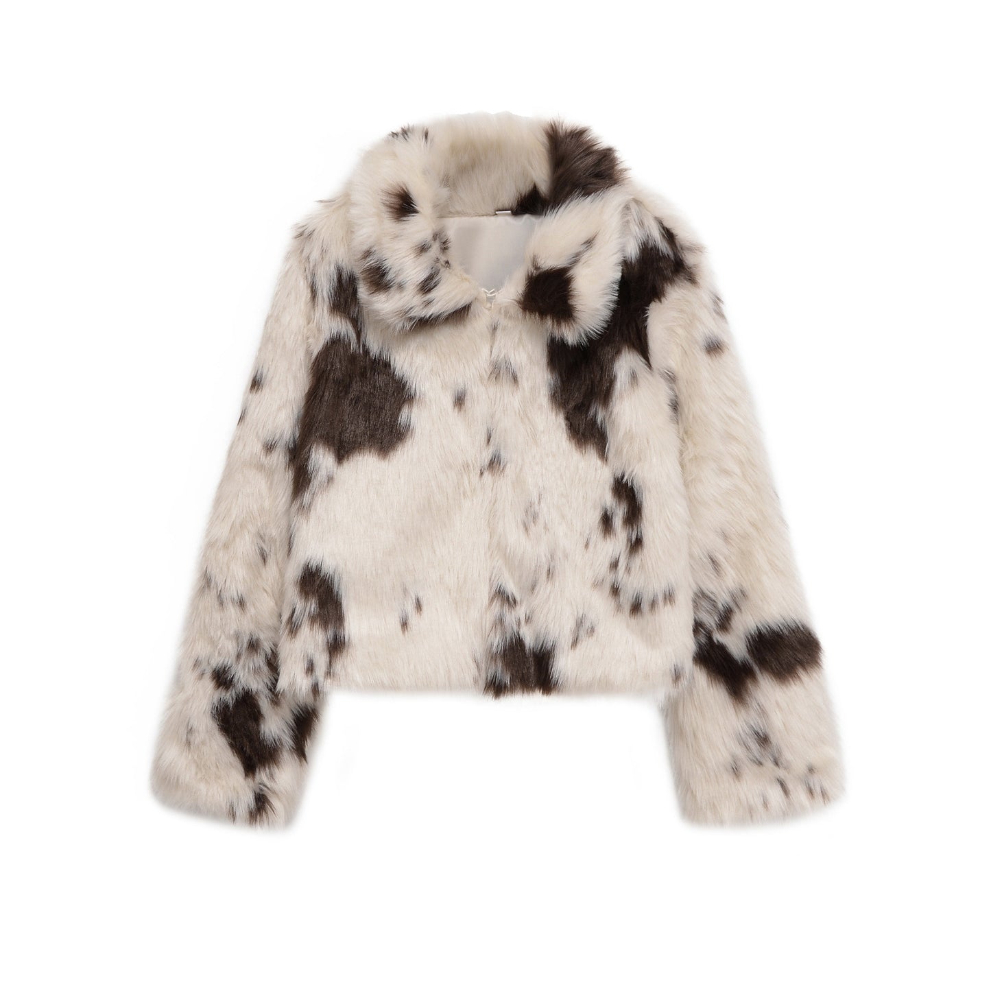 Lola | Cropped Faux Fur Jacket