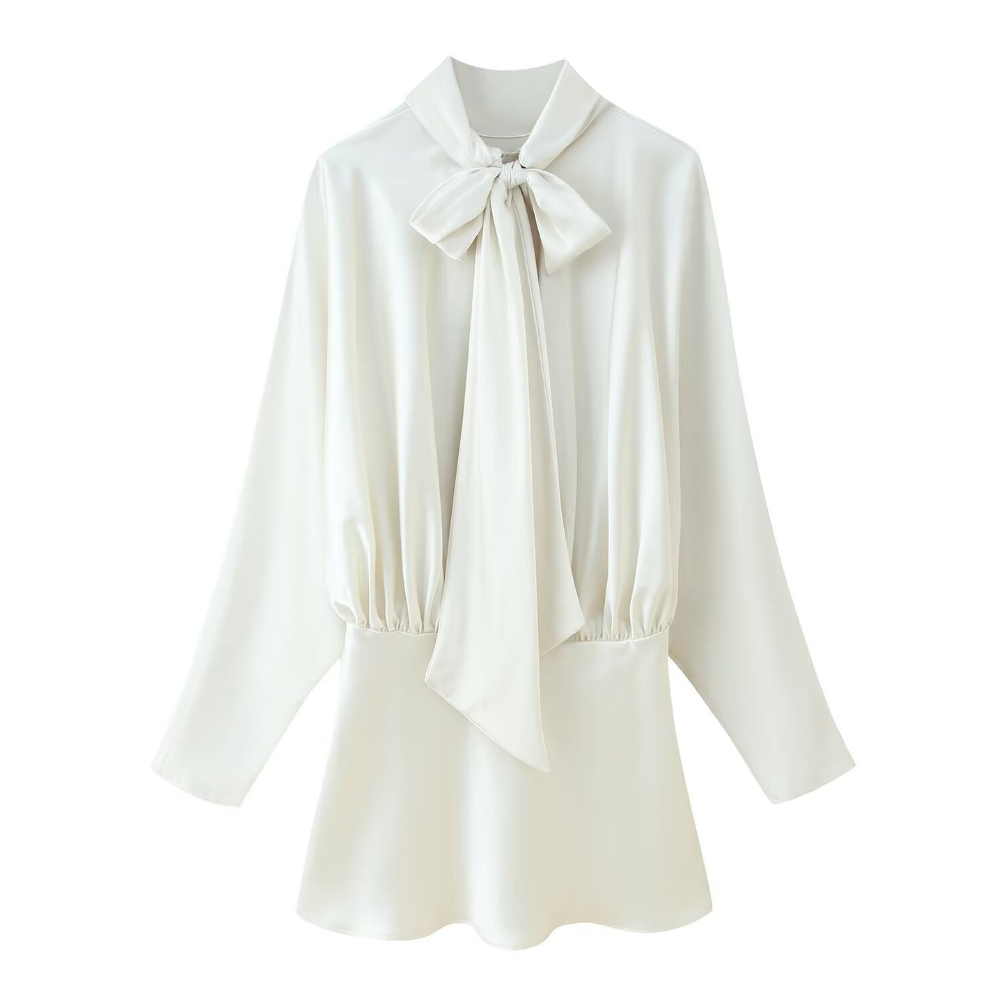 Greta | Elegant Midi Dress White