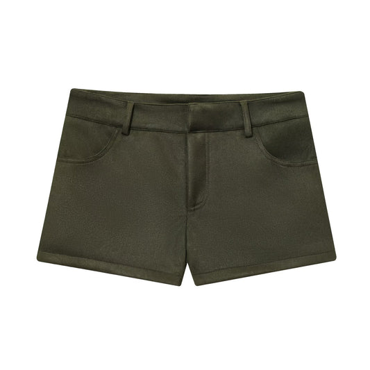 Sienna | Khaki Suede Blazer Co-ord Set