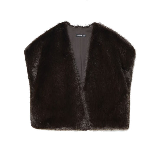 Nola | Casual Fluffy Faux Fur Coat