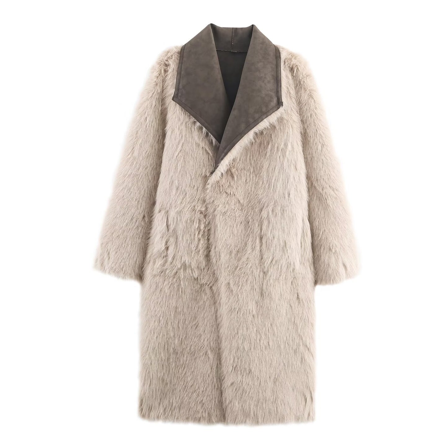 Dora | Long Faux Fur Coat