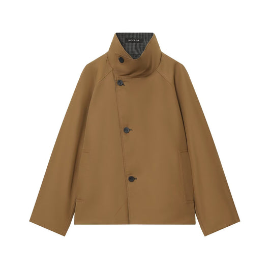 Gemma | Casual Brown Blazer Jacket Oversized