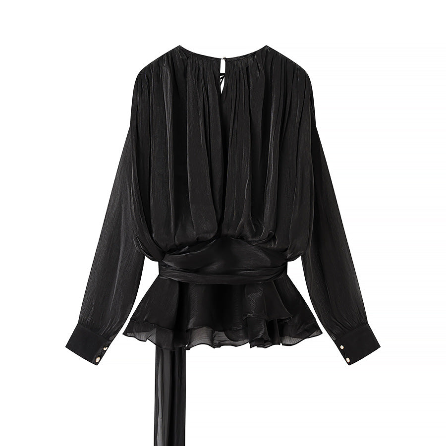 Demi | Elegant Peplum Blouse