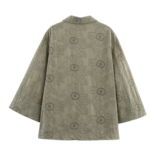 Ivy | Textured Sage Green Suit