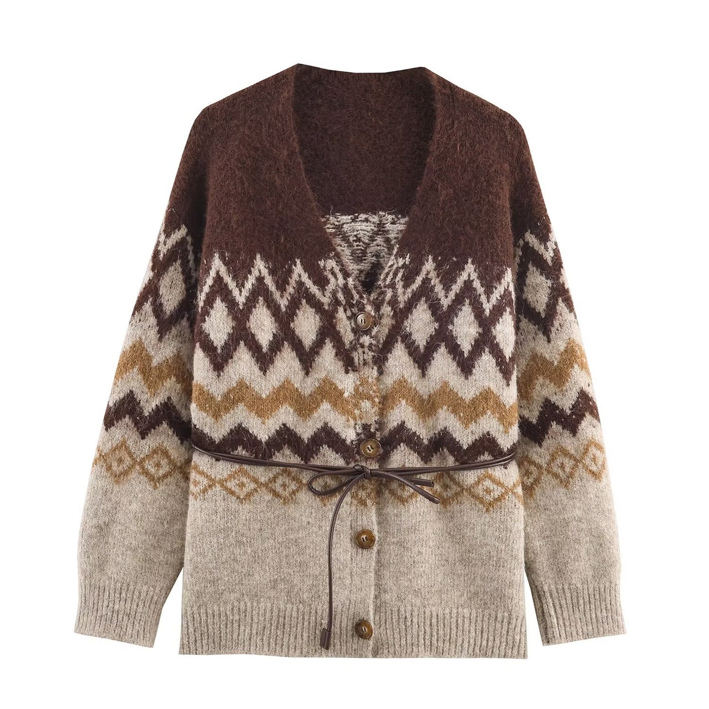 Hazel | Cosy  Knitted Midi Skirt Co-ord