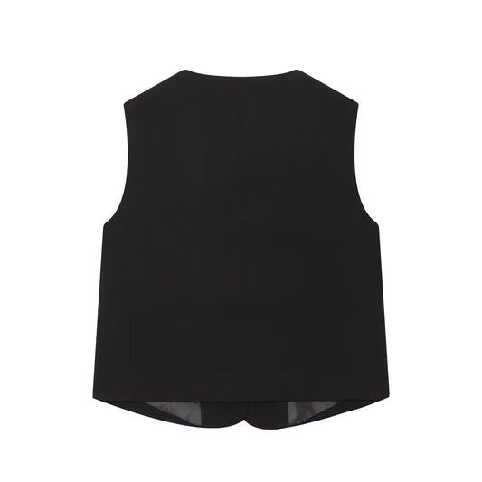 Victoria | Black Sleek Asymmetric Co-ord Set