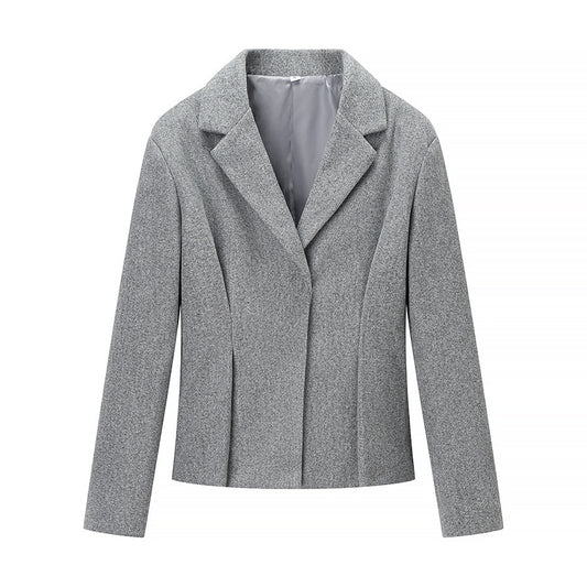 Eleanor | Grey Marl Tailored Skirt Suit