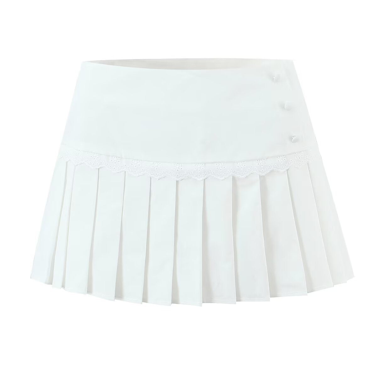 Daisy | White Puff Sleeve Co-ord