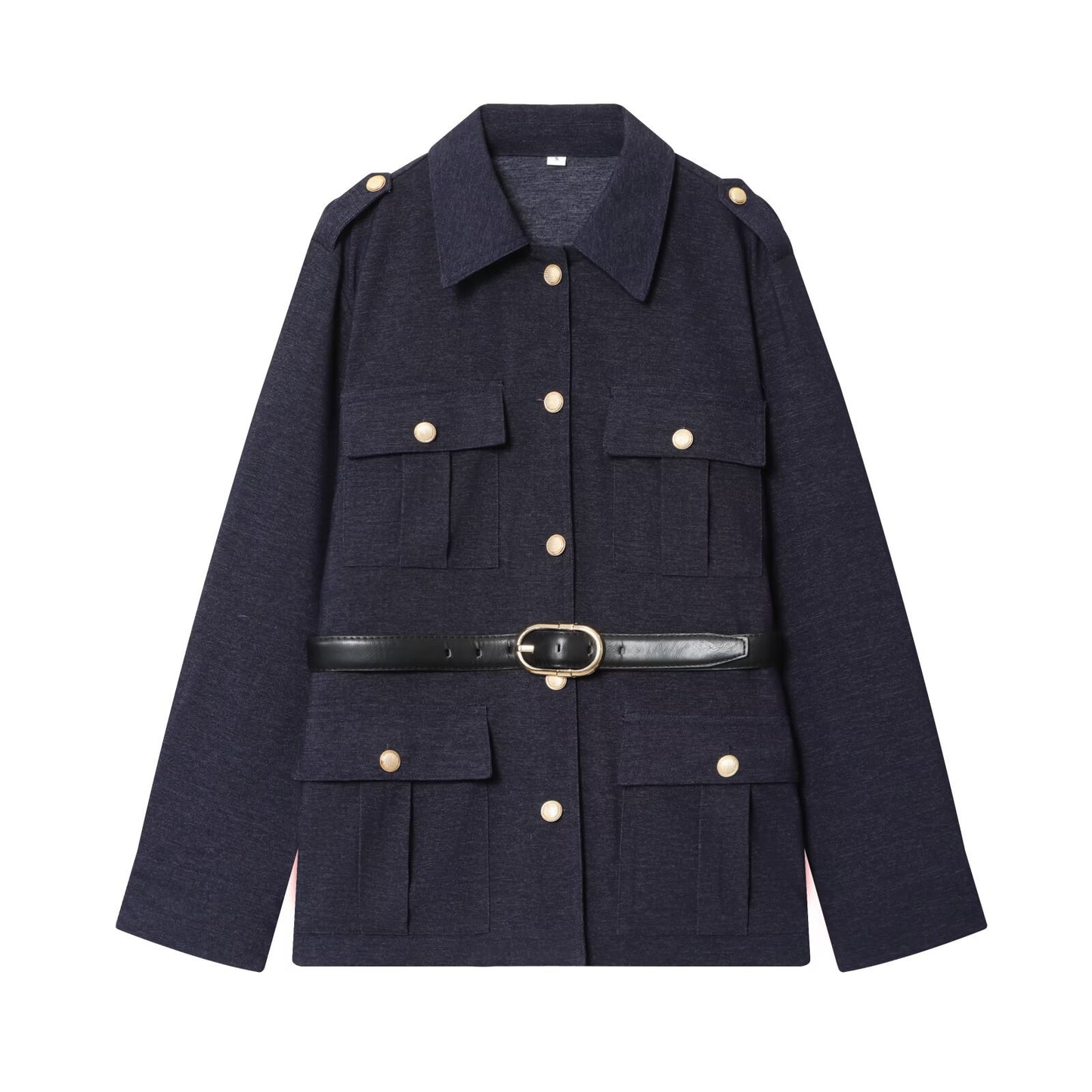 Florence | Navy Co-ord Belted Suit
