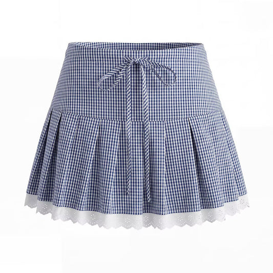 Daisy | Blue Mini Skirt Co-ord