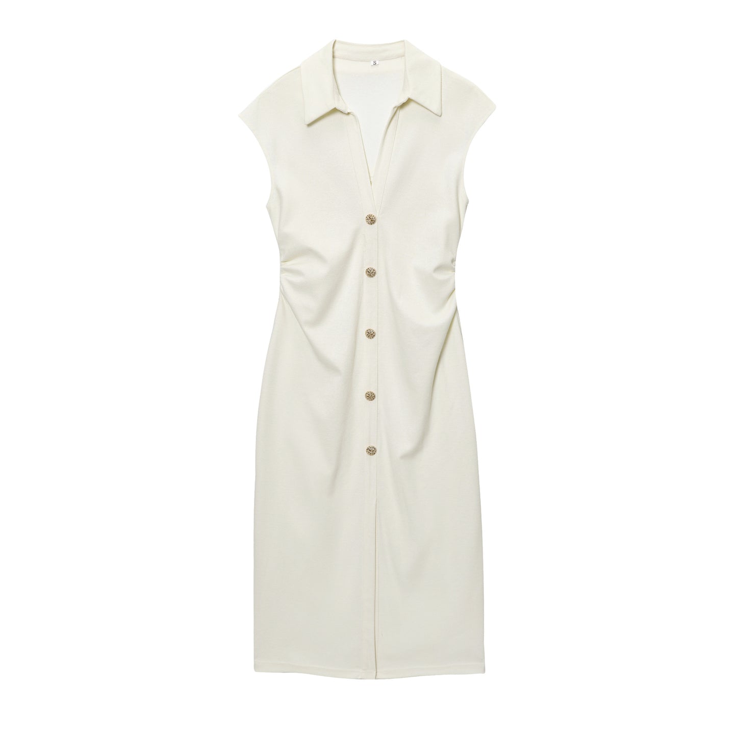 Jade | Smart Casual Ruched Shirt Dress