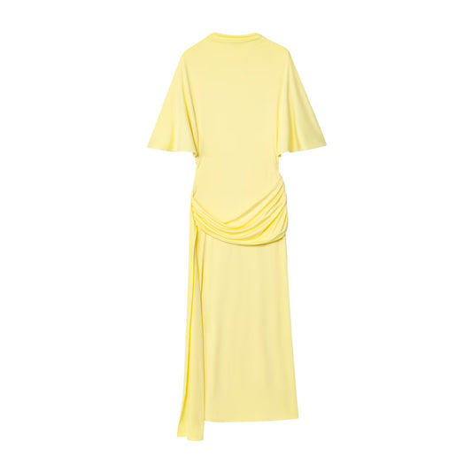 Maya | Summer Flutter Sleeve Maxi Dress Yellow